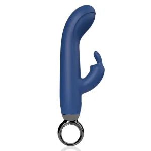 Screaming O Primo Rabbit Vibrator with Finger Loop - Blue