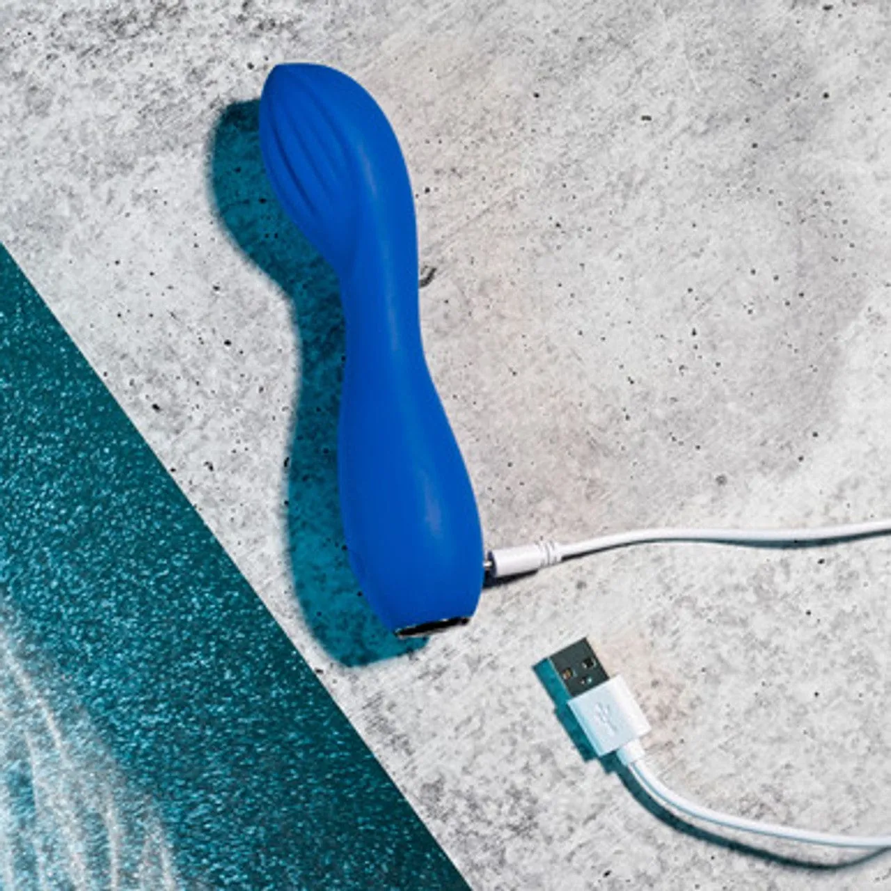 Selopa - Saphire G Spot Dildo (Blue)