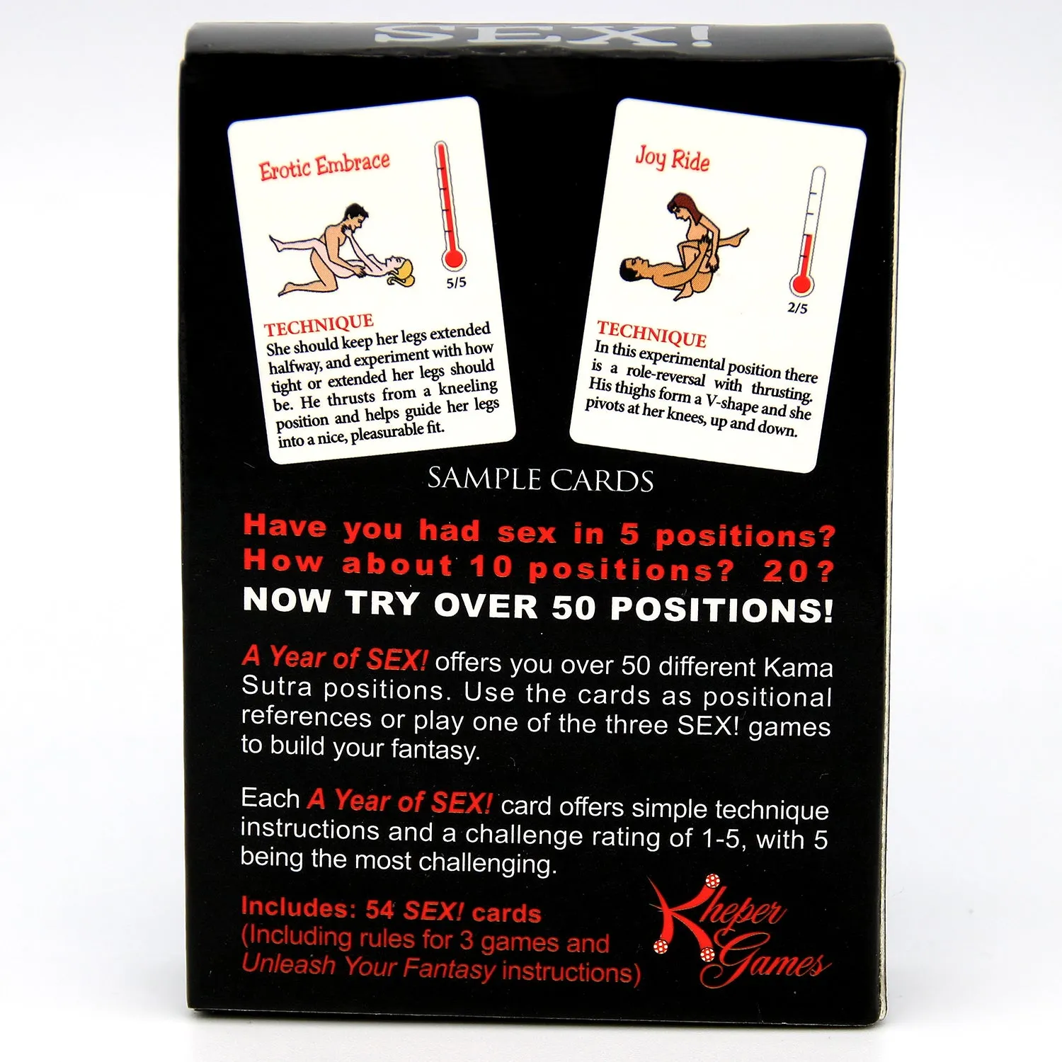 Sexual Position Card Game | Couples