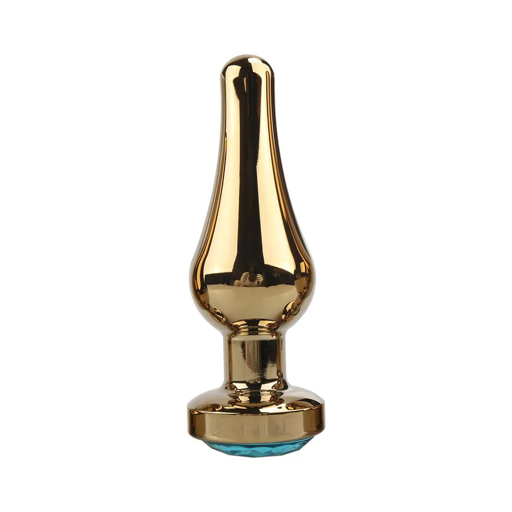 Silver Stainless Steel Metal Anal Plug