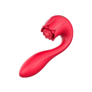 Sohimi 2 in 1 Pulsing and Vibrating Rose Vibrator Toy