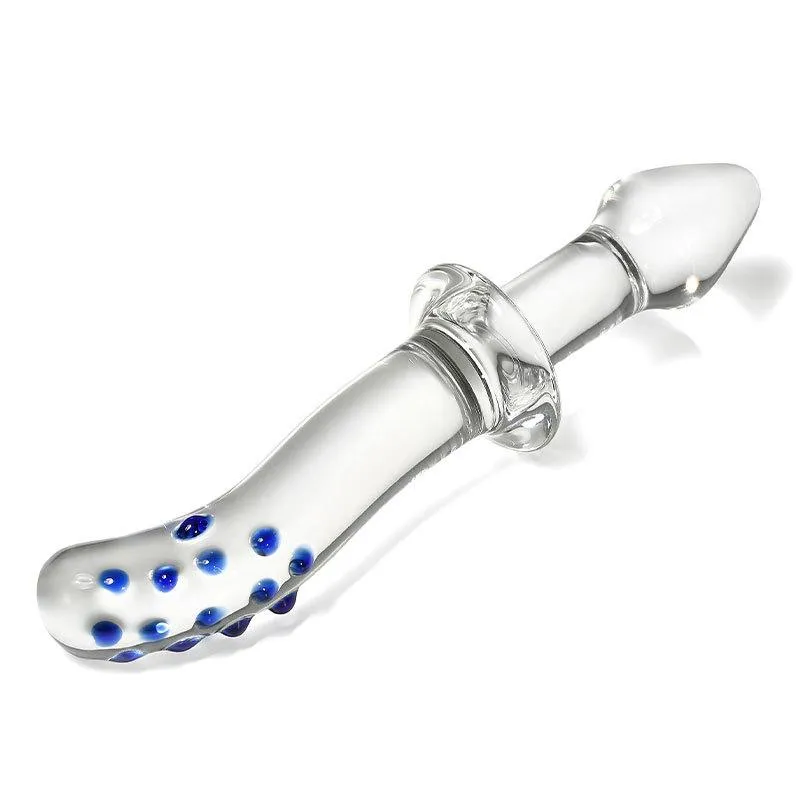 Spiral C&G-Spot Sensual Glass Dildo