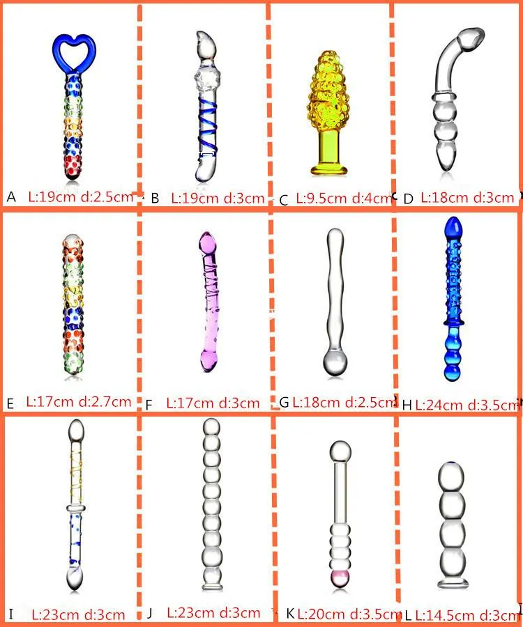 Spiral C&G-Spot Sensual Glass Dildo