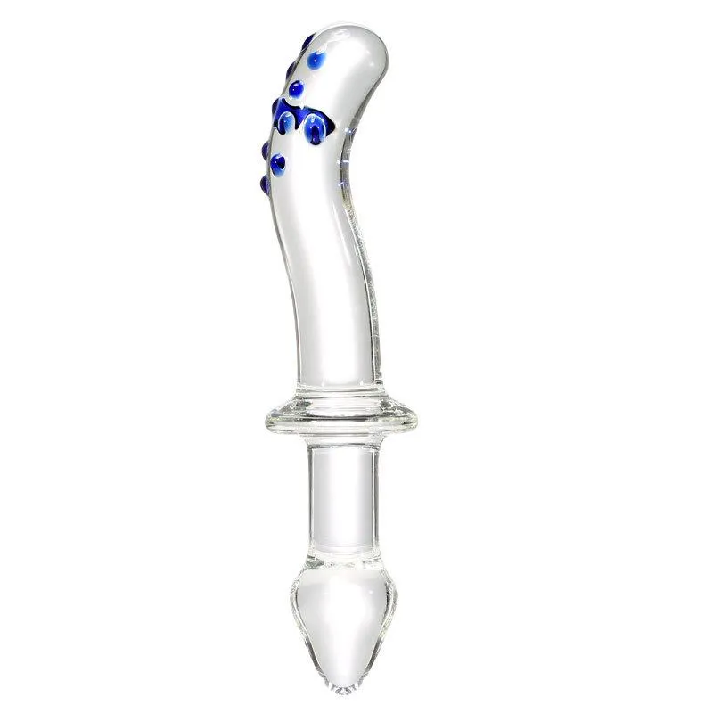 Spiral C&G-Spot Sensual Glass Dildo