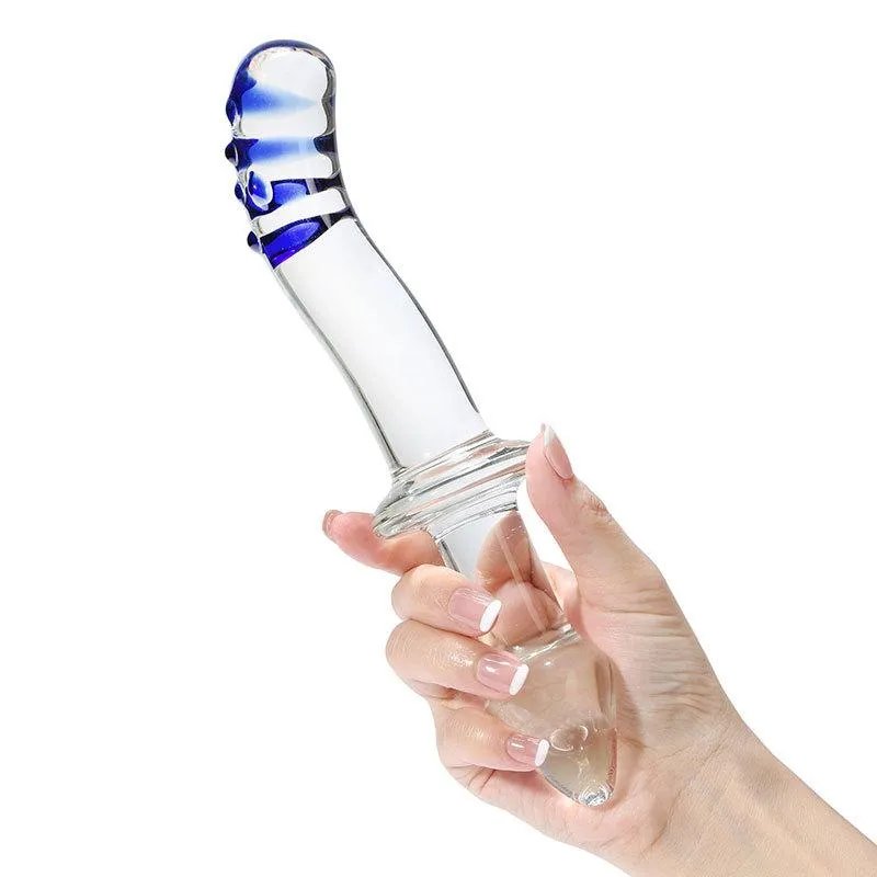 Spiral C&G-Spot Sensual Glass Dildo