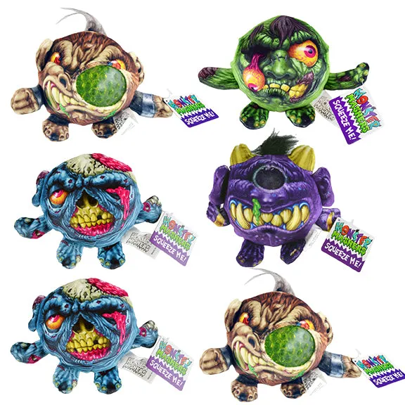 Squish and Squeeze Monster Ball - 6 Pieces Per Retail Ready Display 27802