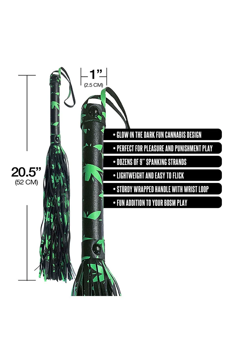 Stoner Vibe Glow In The Dark Flogger