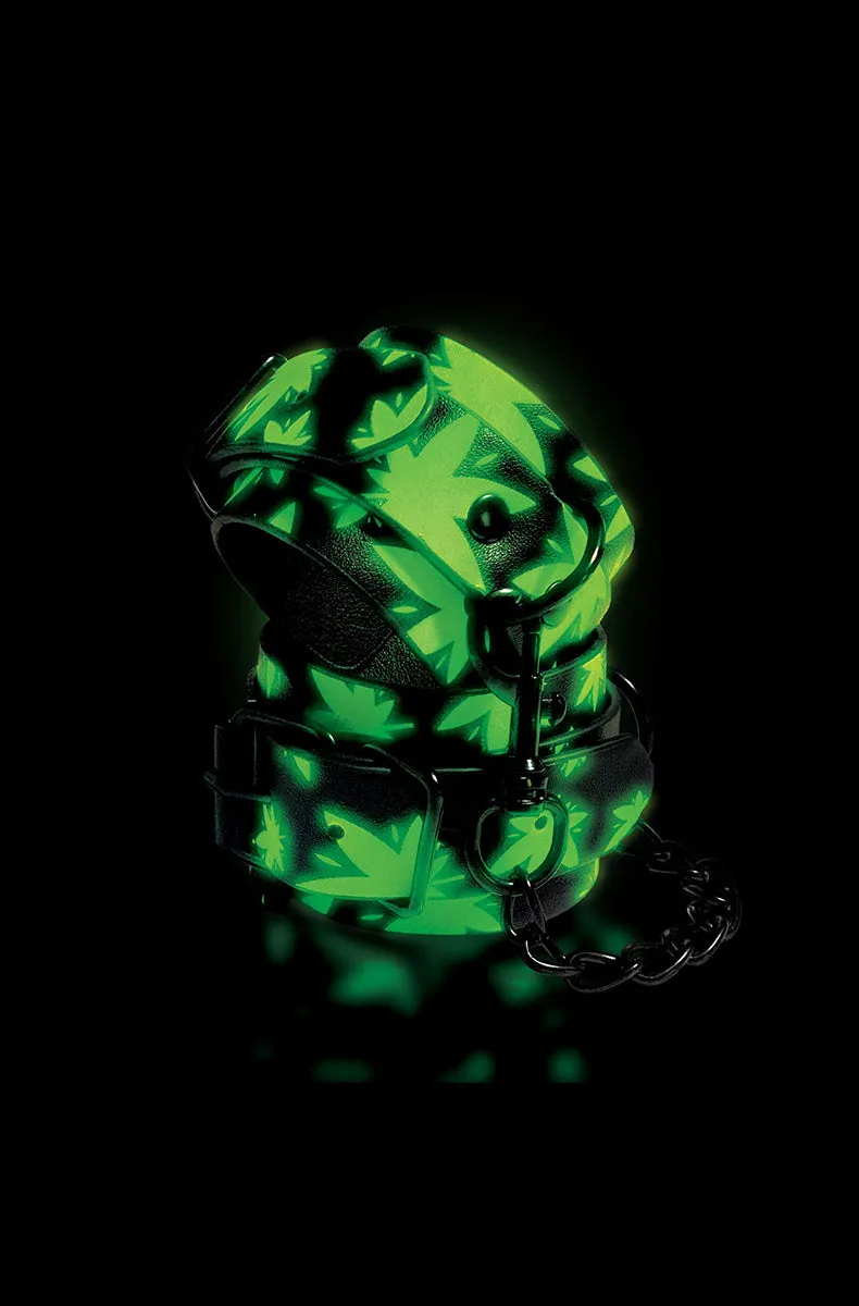 Stoner Vibes Glow In The Dark Ankle Cuffs