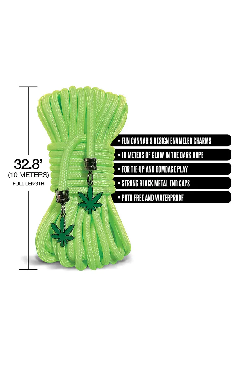 Stoner Vibes Glow In The Dark Bondage Rope