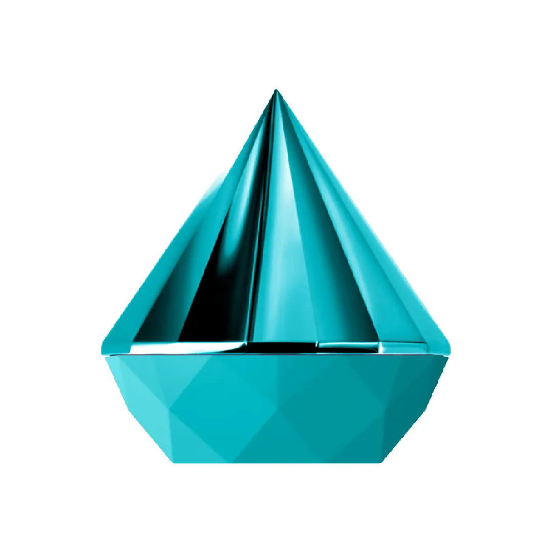 Sugar Pop Jewel Air Pulsation Clitoral Stimulator - Teal