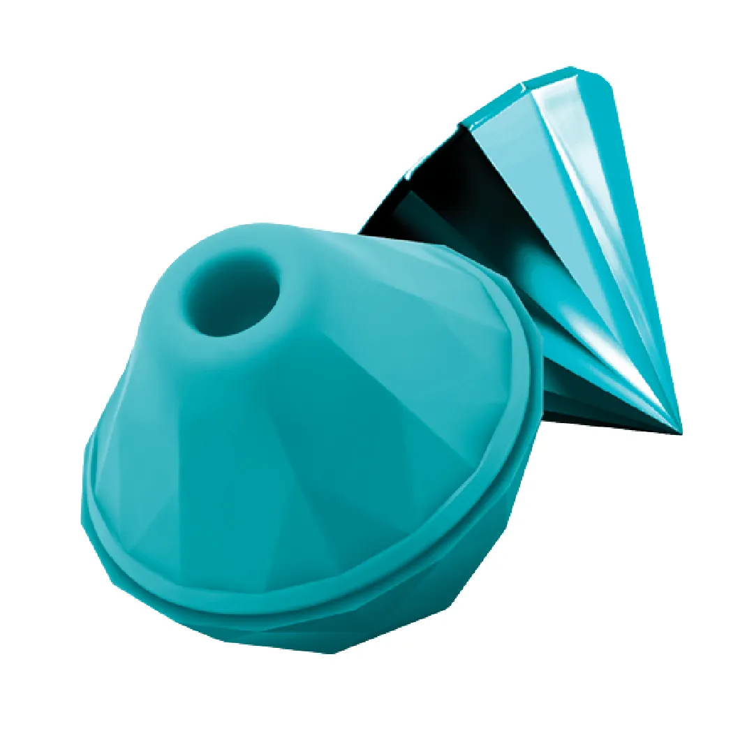 Sugar Pop Jewel Air Pulsation Clitoral Stimulator - Teal