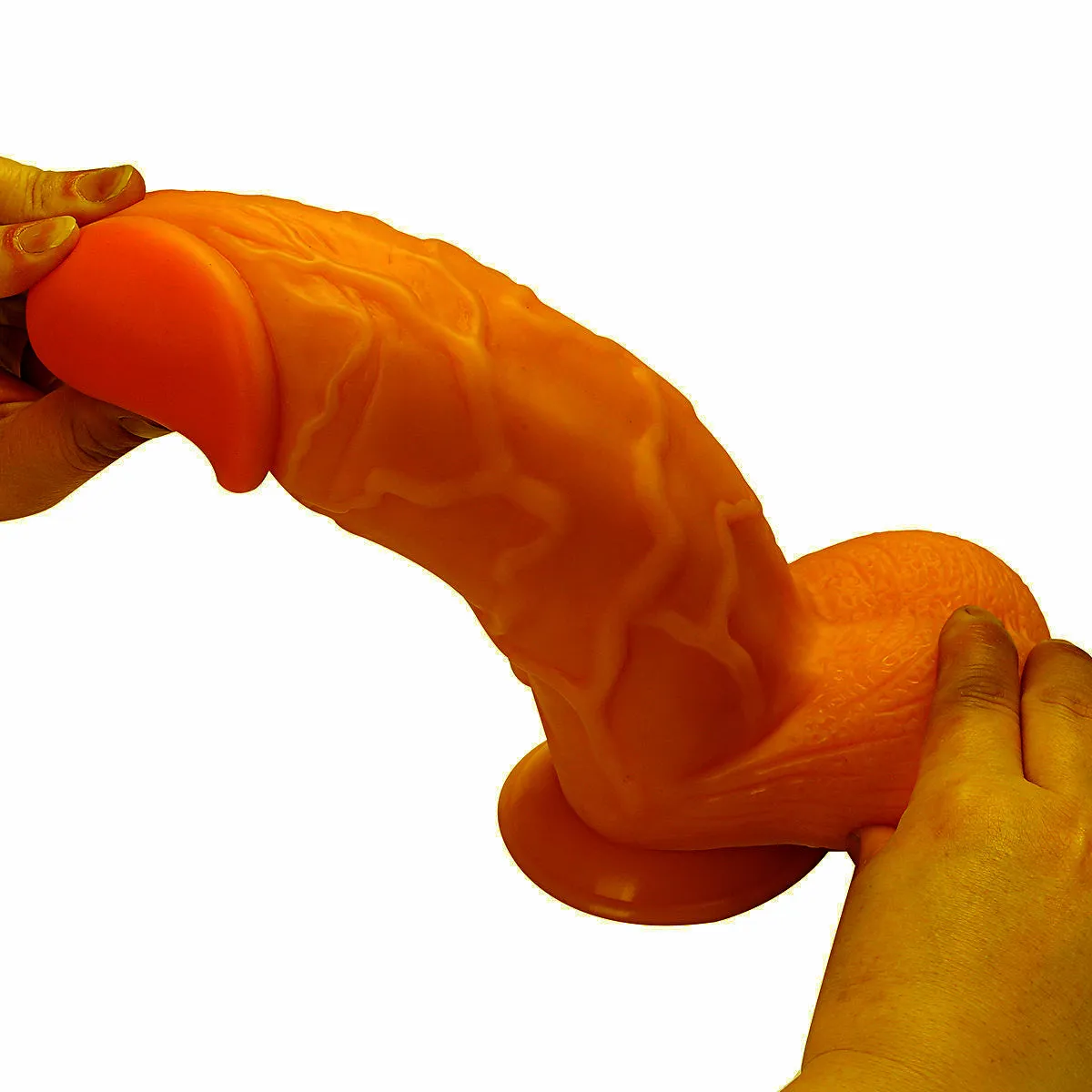 SUPER Huge Realistic Brown Dildos 5inch Width & 11inch Length Thick Dildo Sex Toys with Suction Cup Huge Anal Dildos for Couple & Women
