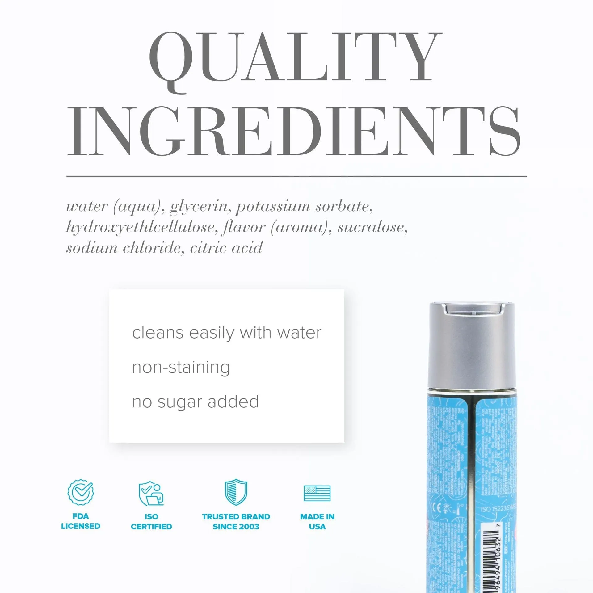 System JO - Candy Shop H2O Flavored Water Based Lubricant