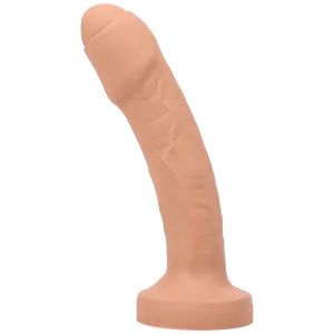 Tantus Silicone Uncut 2 O2 Dual Density Dildo Honey