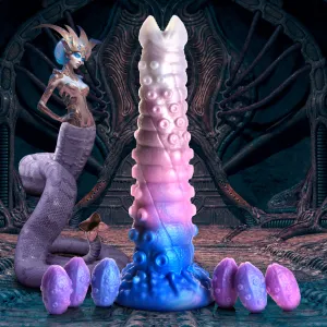 Tenta-queen Ovipositor Dildo w/ Eggs