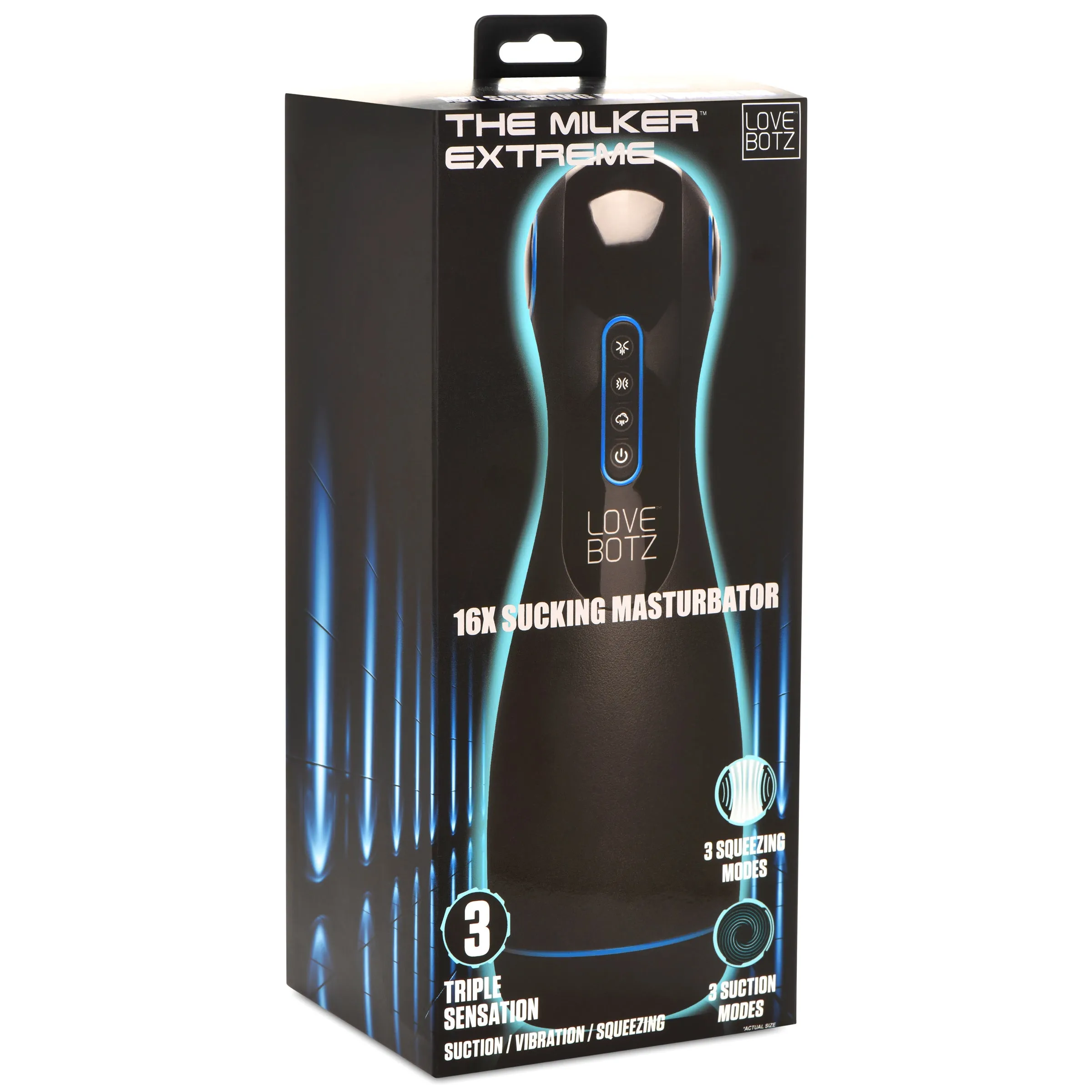 The Milker Extreme 16x Sucking. Squeezing. And Vibrating Masturbator