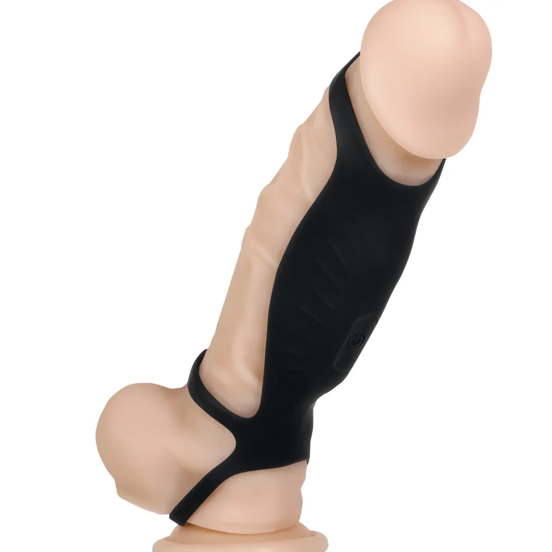 The Rocketeer Vibrating Penis Enhancer Sheath