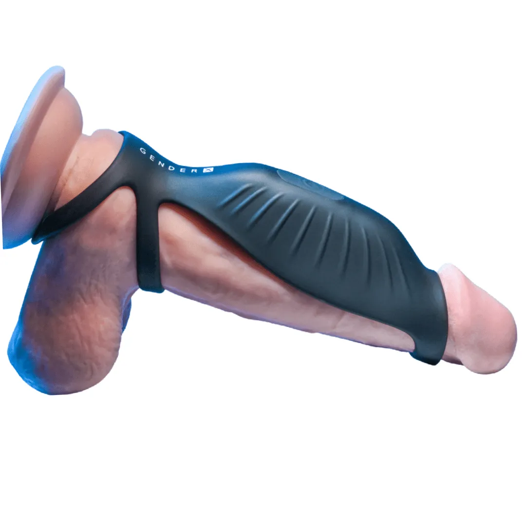 The Rocketeer Vibrating Penis Enhancer Sheath