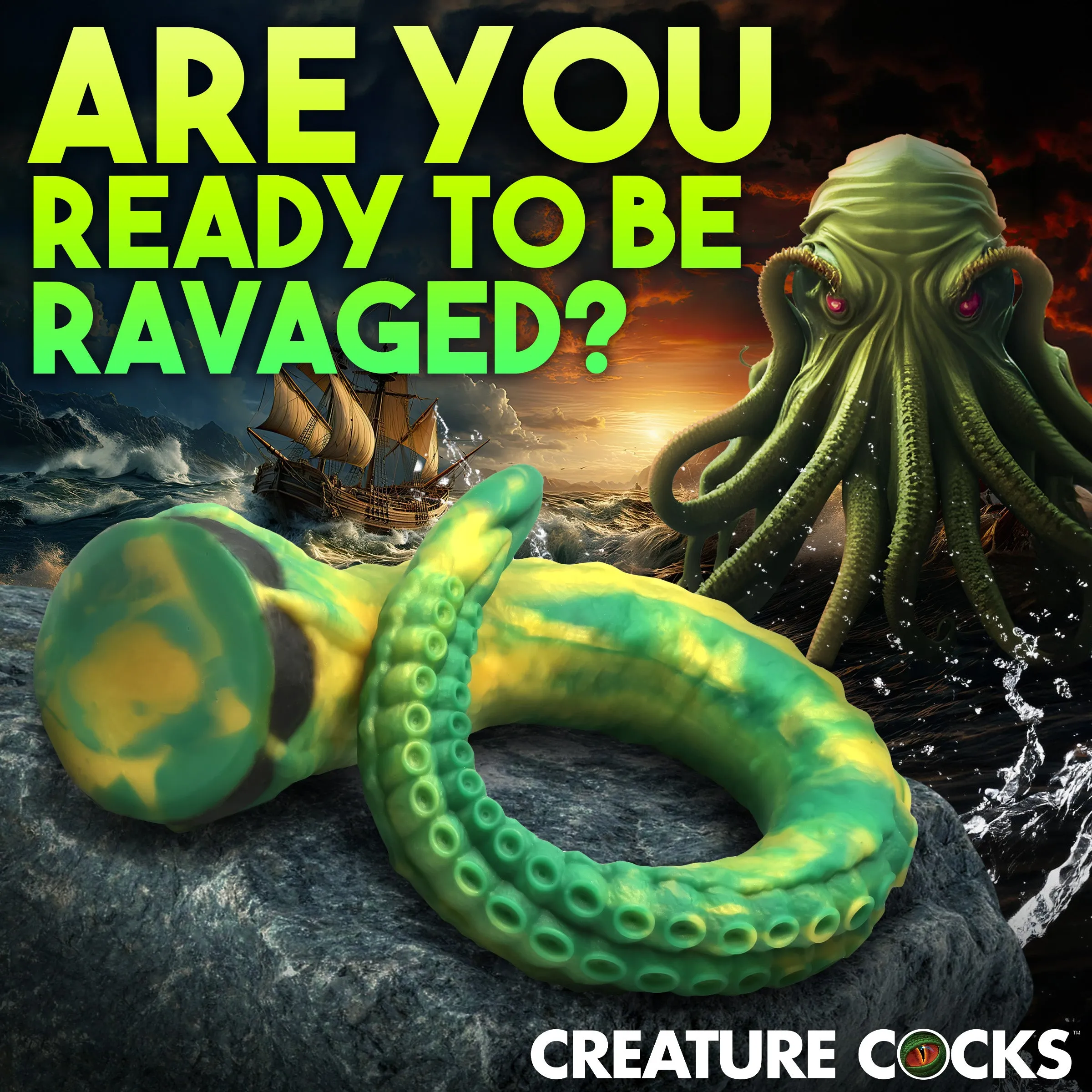 Titan Tentacle Extra Long Dildo