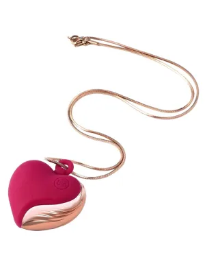 Tracy's Dog Beating Love Heart Vibrating Necklace