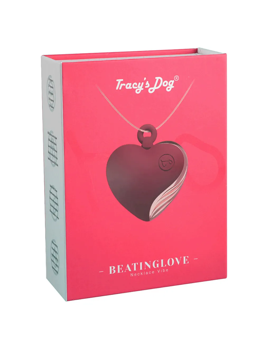 Tracy's Dog Beating Love Heart Vibrating Necklace