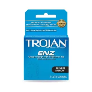 Trojan ENZ Armor Spermicidal Condoms