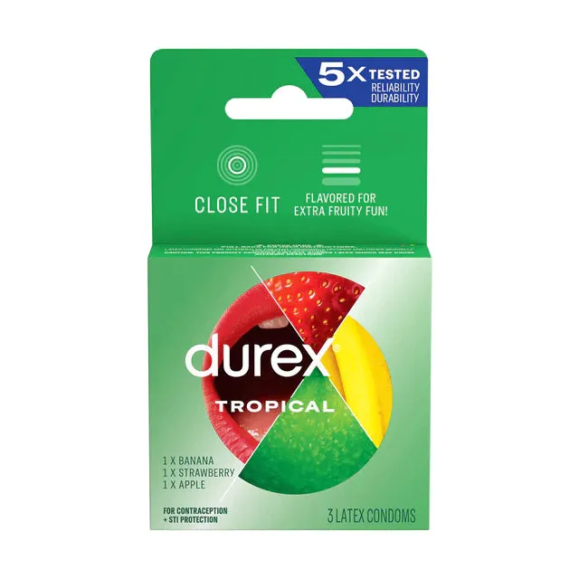 Tropical Flavored Condoms by Durex