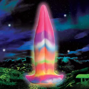 Unicorn Kiss Unicorn Tongue Glow-in-the-dark 8.5 Inch Silicone Dildo