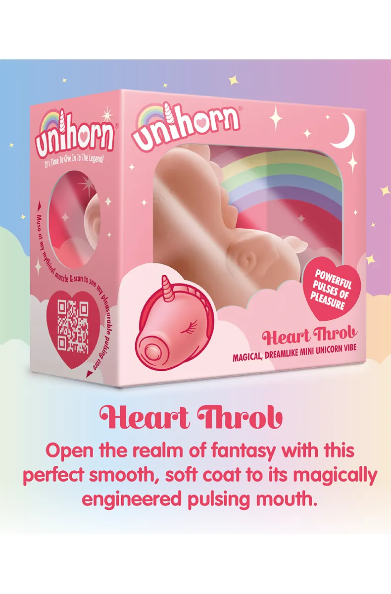 Unihorn Heart Throb Vibrator