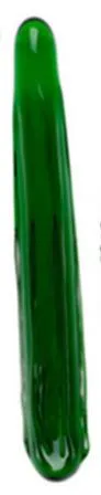Vegetable Spiral C&G-Spot Sensual Glass Dildo