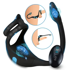 Vibrating C-Ring & Anal Stimulator