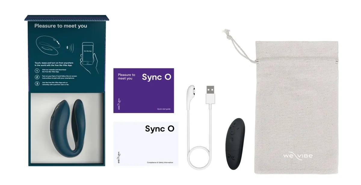WE VIBE - Sync O App-Controlled Couple's Vibrator