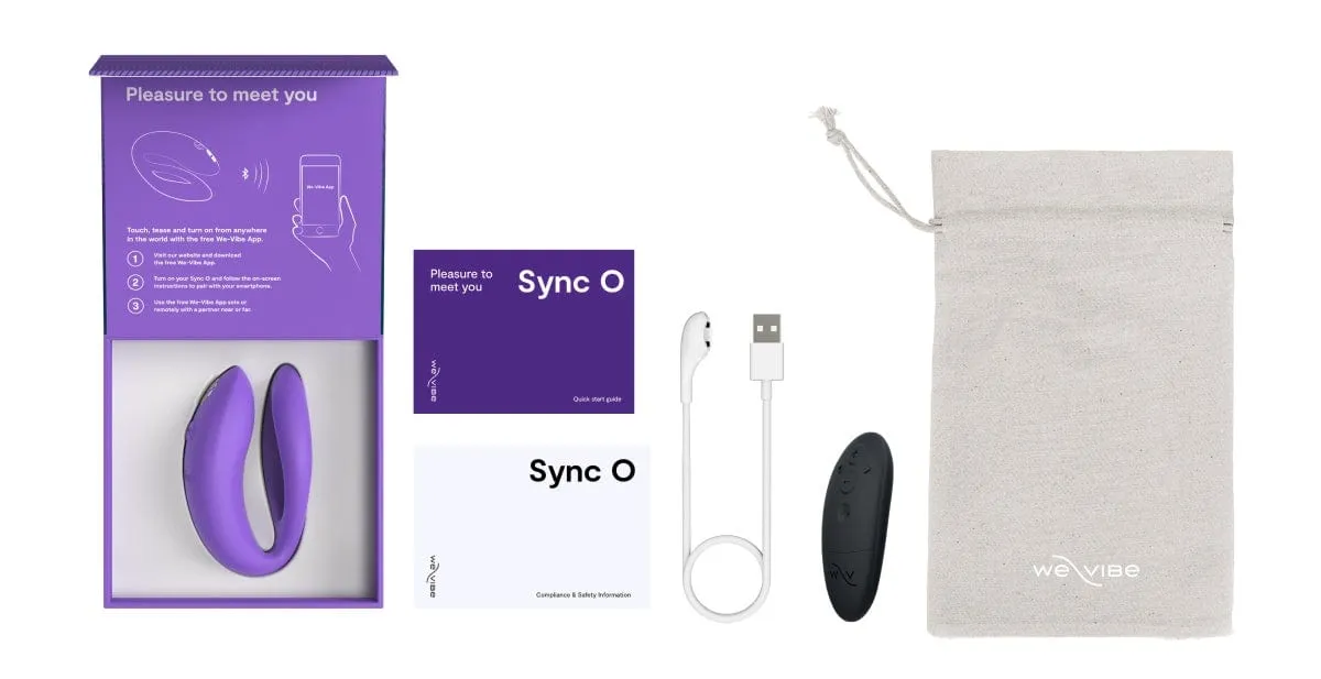 WE VIBE - Sync O App-Controlled Couple's Vibrator