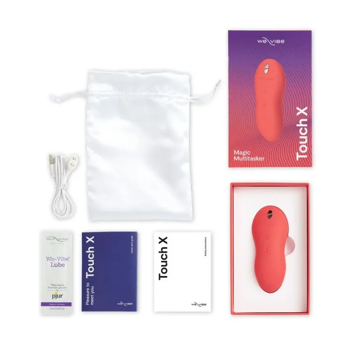 We-Vibe Touch X Lay On Vibrator - Coral