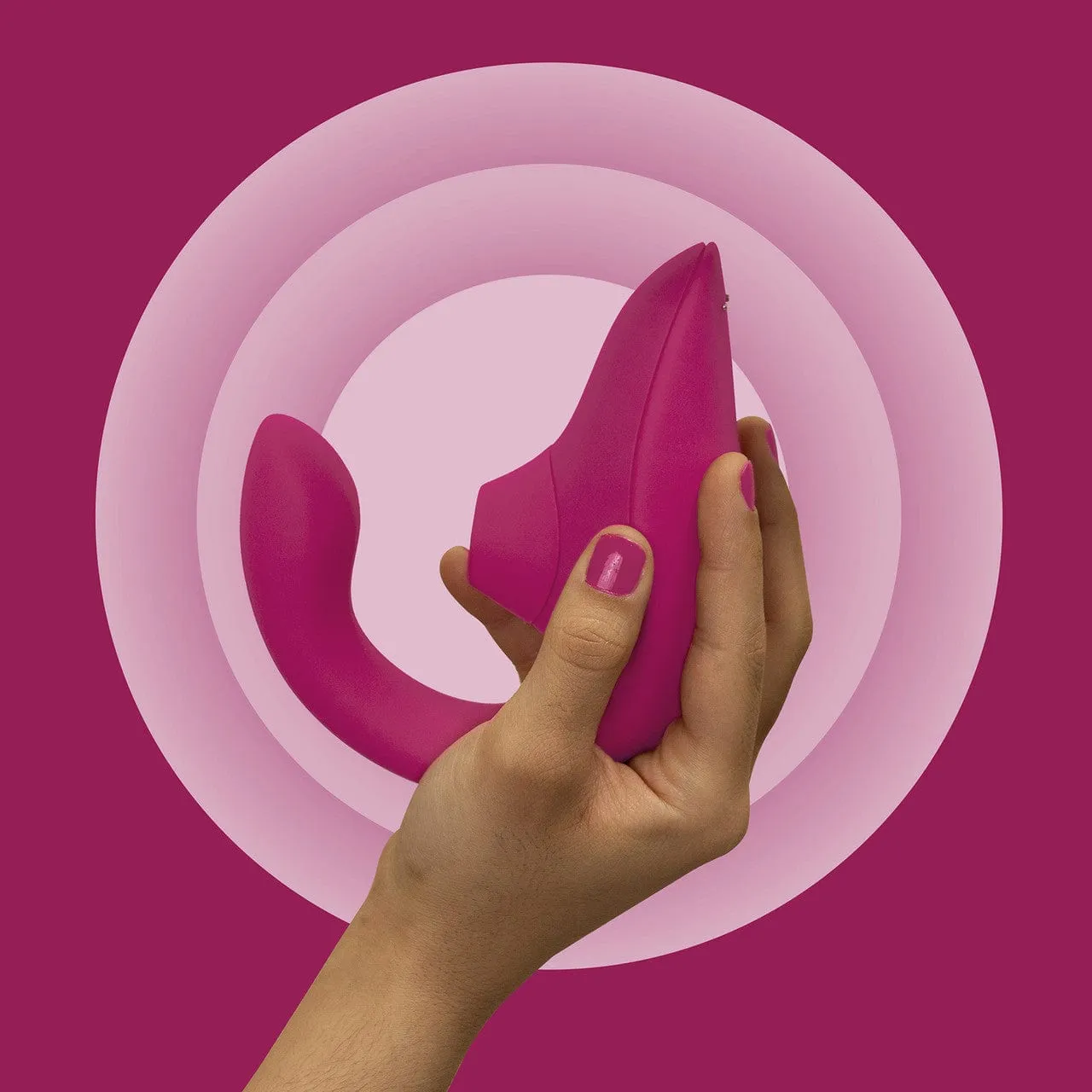 Womanizer - Blend The Original Clitoral Clit Stimulator with G Spot Dildo
