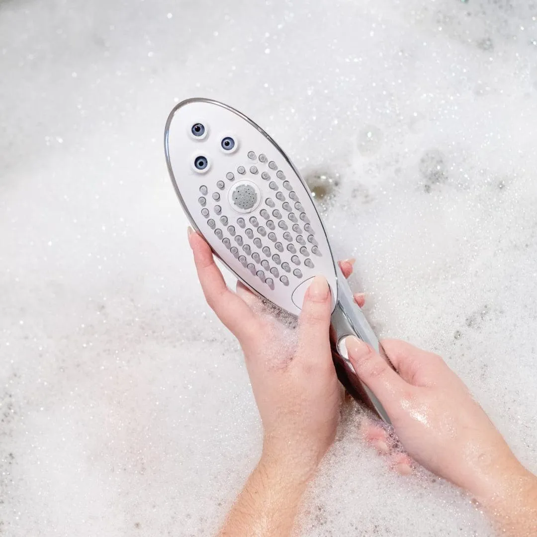 Womanizer Wave Water Pulsing Shower Masturbator (Chrome)