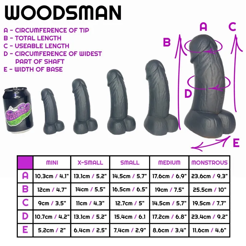 Woodsman 'Magical Mushroom' GITD small firm (10A)