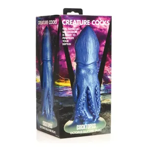 XR - Creature Cocks Cocktopus Octopus Silicone Dildo 8.3 (Blue)