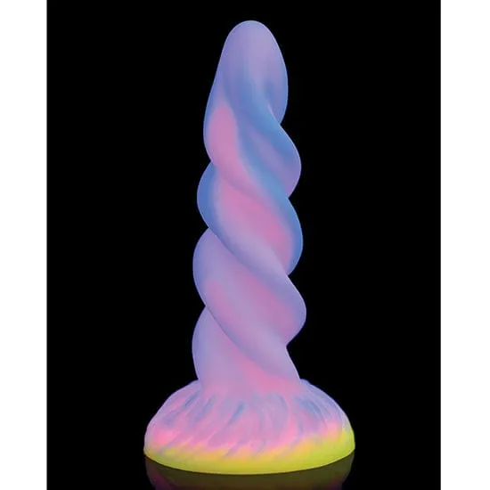 XR - Creature Cocks Glow in the Dark Moon Rider Unicorn Dildo 8 (Multi Colour)