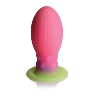 XR - Creature Cocks Glow in the Dark Xeno Silicone Egg Large 5.25 (Multi Colour)