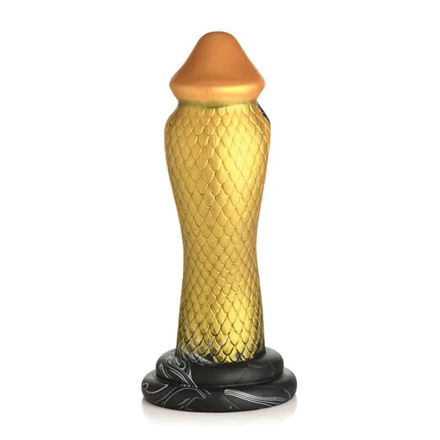 XR - Creature Cocks Golden Snake Silicone Dildo 9 (Gold)