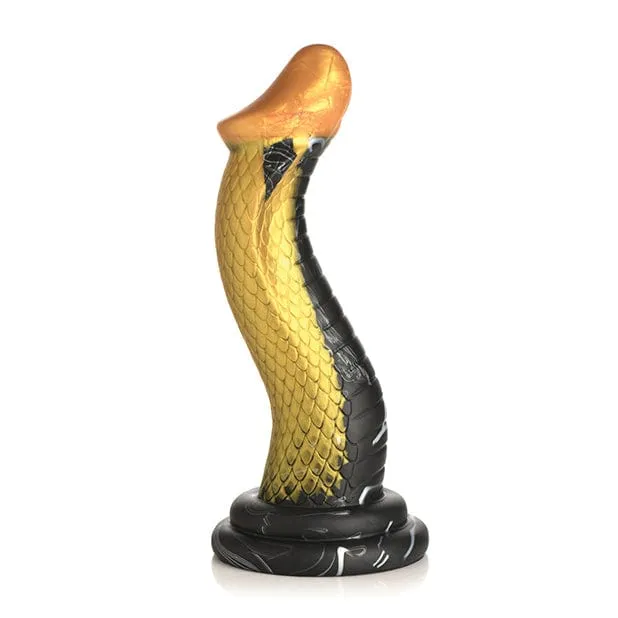 XR - Creature Cocks Golden Snake Silicone Dildo 9 (Gold)