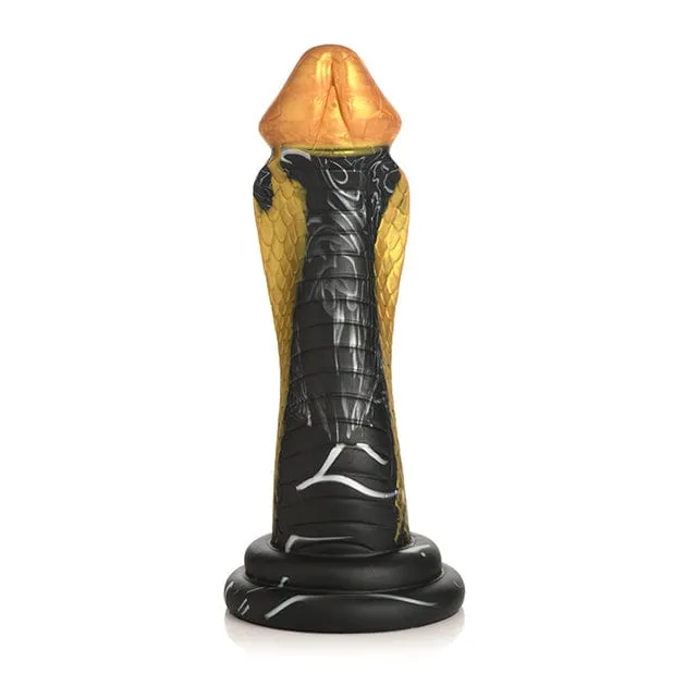 XR - Creature Cocks Golden Snake Silicone Dildo 9 (Gold)