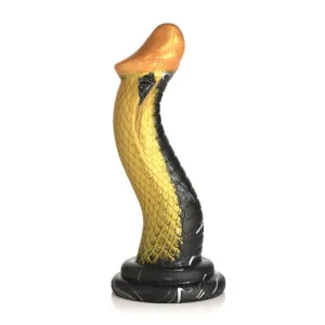 XR - Creature Cocks Golden Snake Silicone Dildo 9 (Gold)