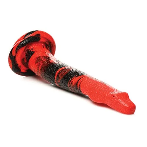 XR - Creature Cocks King Cobra Large Silicone Dildo 14 (Red)