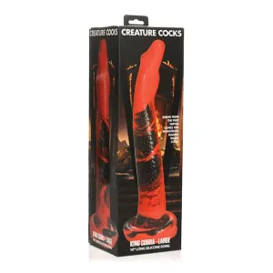 XR - Creature Cocks King Cobra Large Silicone Dildo 14 (Red)