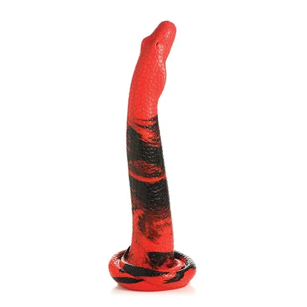 XR - Creature Cocks King Cobra Large Silicone Dildo 14 (Red)