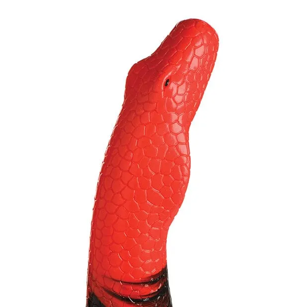 XR - Creature Cocks King Cobra Large Silicone Dildo 14 (Red)