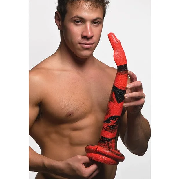 XR - Creature Cocks King Cobra X Large Silicone Dildo 18 (Red)