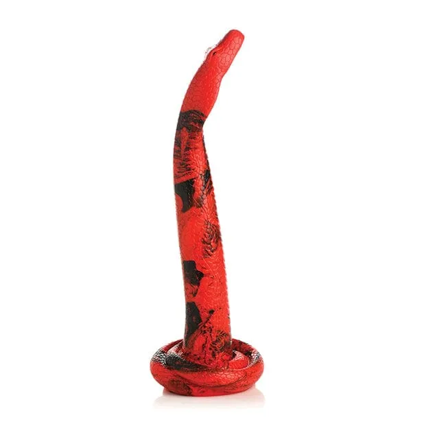 XR - Creature Cocks King Cobra X Large Silicone Dildo 18 (Red)